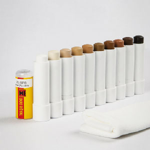 Elementos de retoque para madera