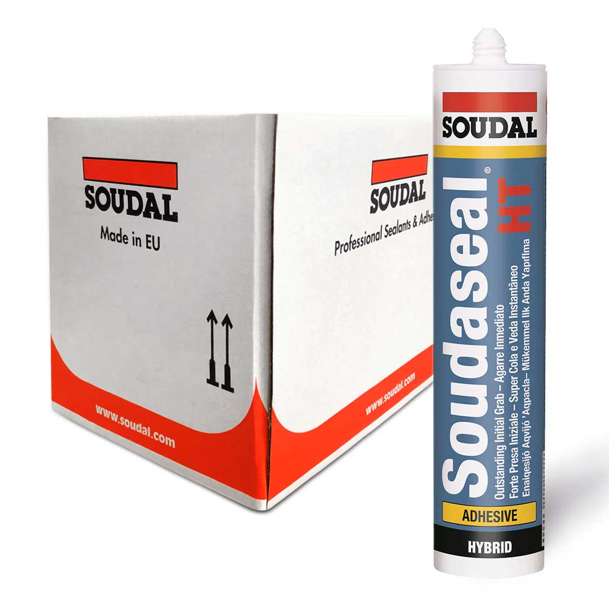 24 Uds. Adhesivo De Montaje Polim.Ms Soudaseal Ht