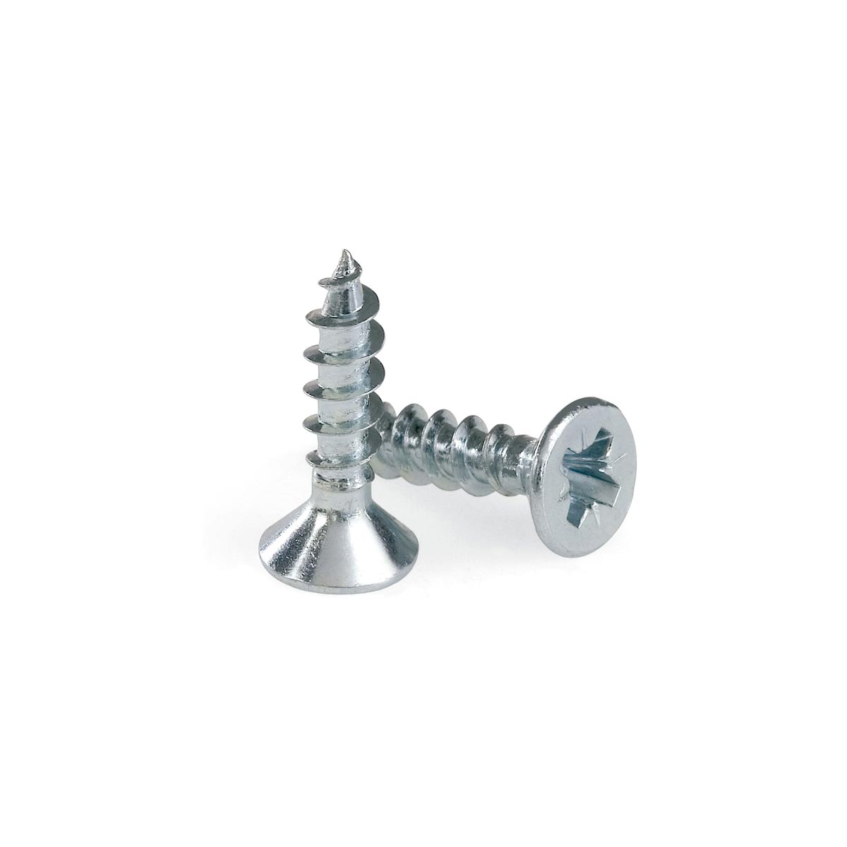 POZIDRIVE - Tornillo económico de cabeza plana Zincado