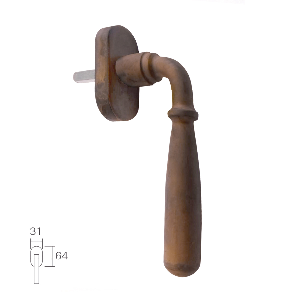 Grisans Dk Mod.Andratx R/220-99P Oxido Corten