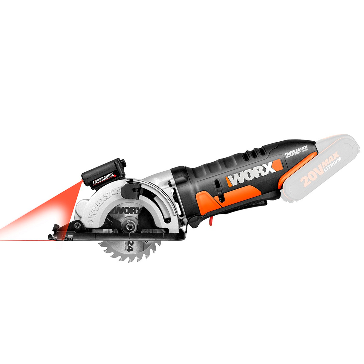 Worx Nr Wx523.9 - Worxsaw 20V