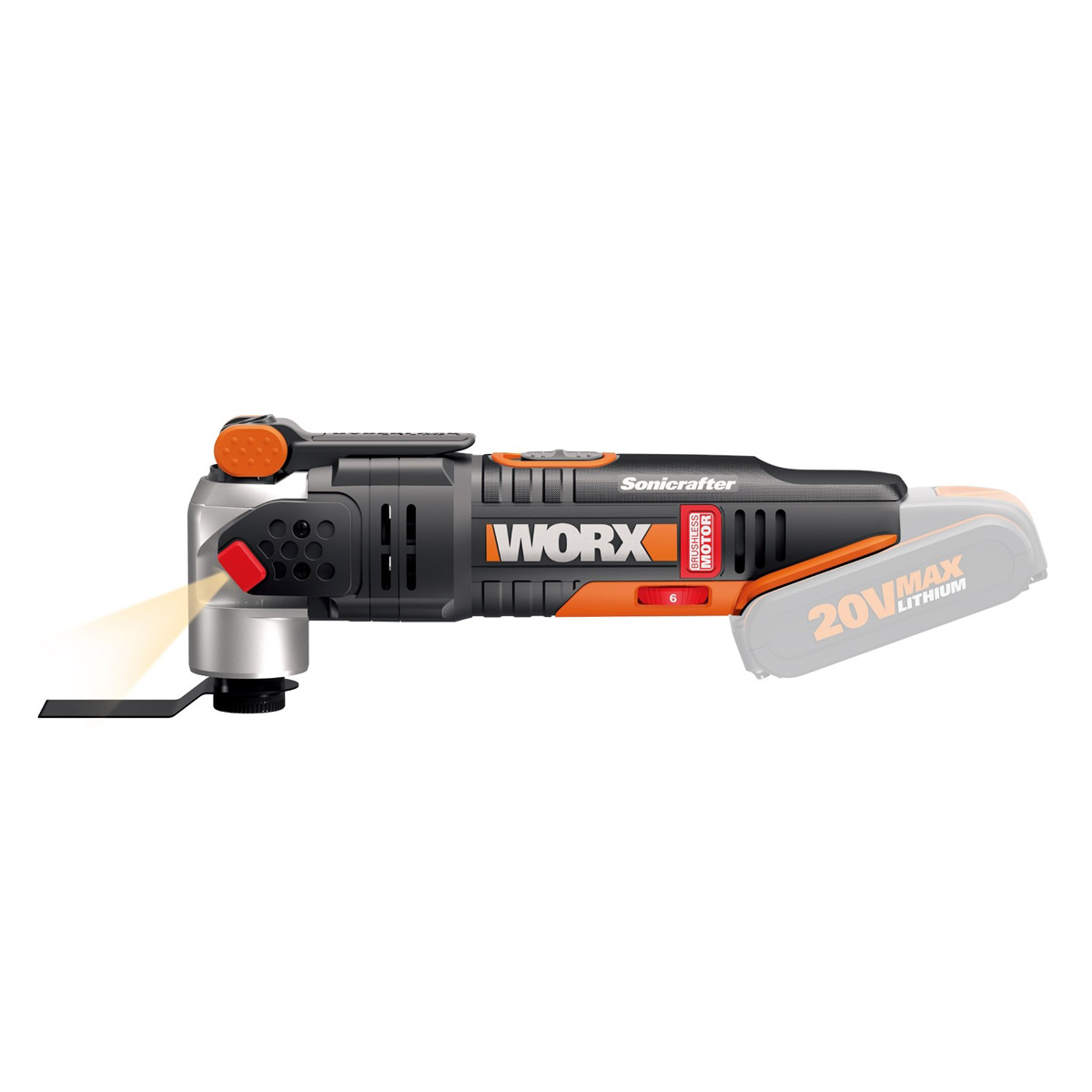 Worx Nr Wx693.9-Sonicrafter 20V Li-Ion