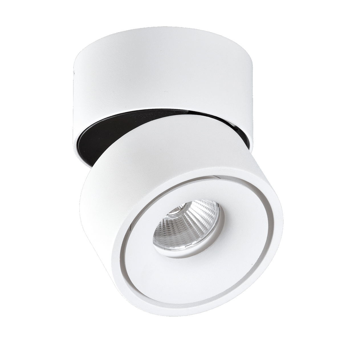 APEX - Orientable redondo sobrepuesto con lámpara led 13W incluida. Funciona a 230 V.