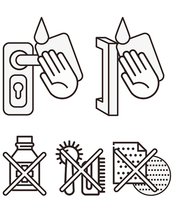 Limpieza de manillas y tieradors de casa Mantenimiento de tiradores, pomos y manillas en casa